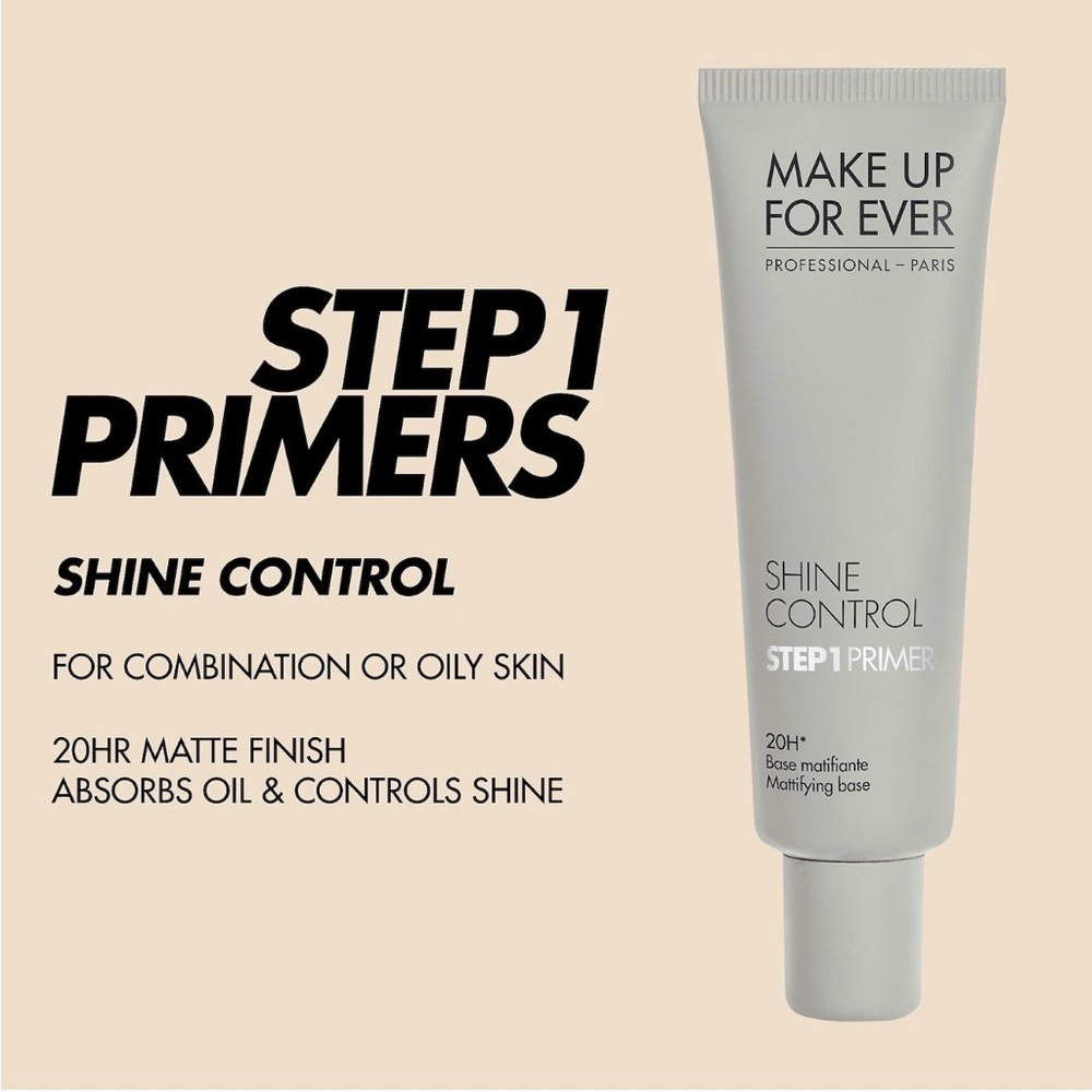 Brand New in Box Makeup Forever Shine Control Step 1 Primer - Picture 2 of 7